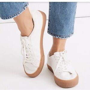 Madewell Sidewalk Low-Top Sneakers Size 6.5